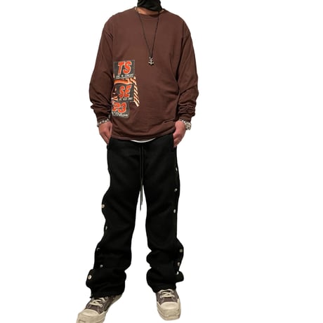 Travis Scott /UTOPIA tour Longsleeve Tshirts  BROWN