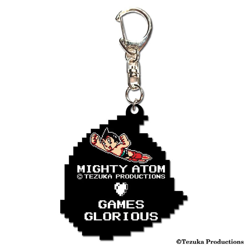 SOLD OUT】鉄腕アトム 8-bit風ピクセル キーホルダー | games