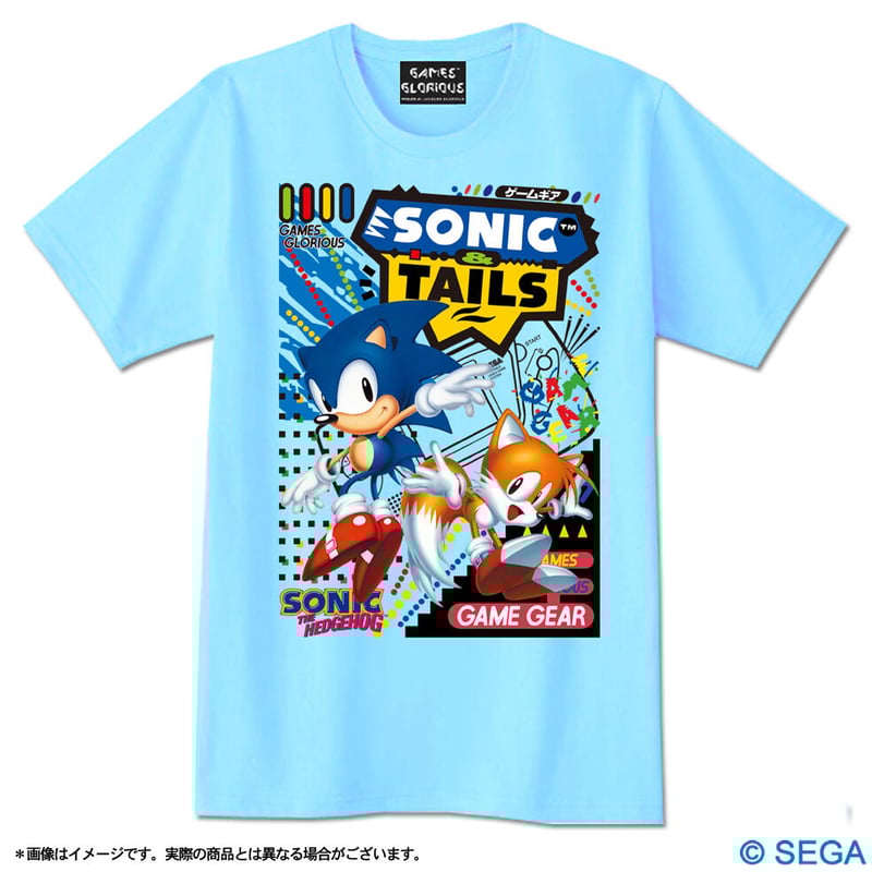 GameGear x SONIC & TAILS Tシャツ -SKYBLUE- | game