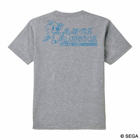 【SOLD OUT】SONIC THE HEDGEHOG x HOKKAIDO Tシャツ -GRAY-
