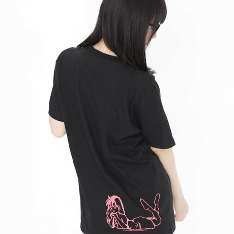 【SOLD OUT】ワンダーモモ30周年記念！ 【WONDER MOMO School Club Tee】 (ブラック)