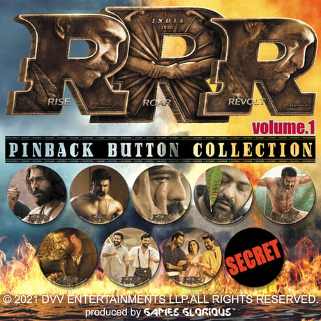 RRR登場人物缶バッジCollection Vol.1