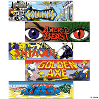 セガ・アーケードマーキーステッカー コレクションVol.2