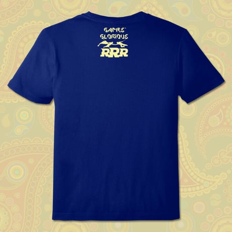 RRR「DOSTI」Tシャツ -ミッドナイトブルー-