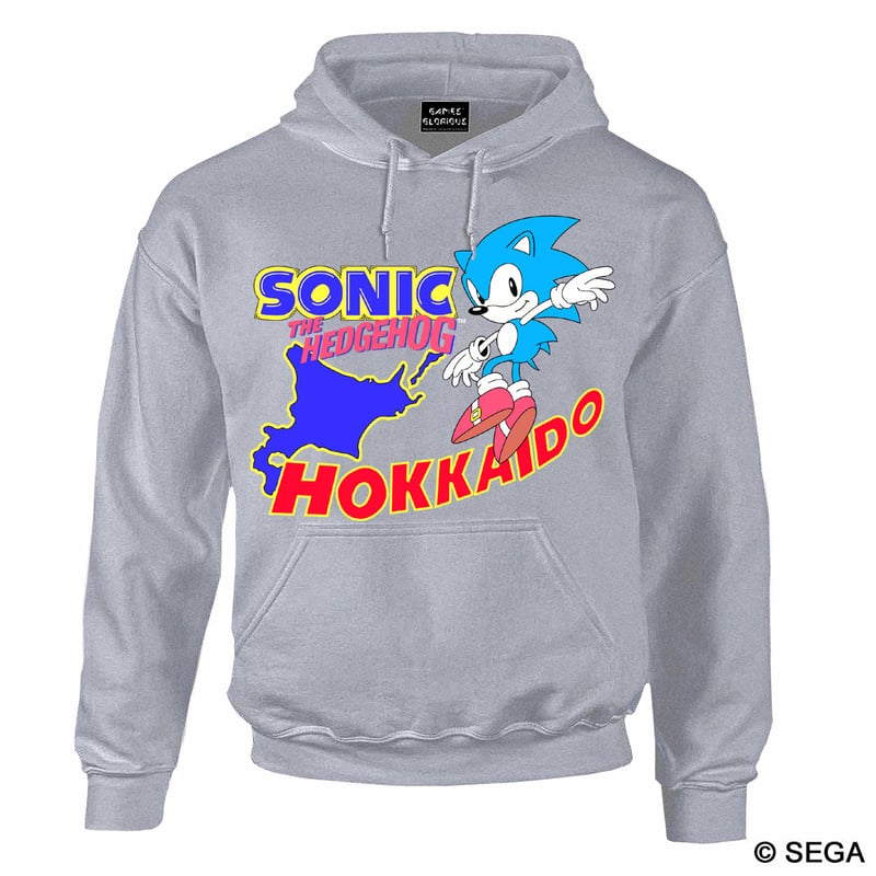 SONIC THE HEDGEHOG x HOKKAIDO スタイルパーカー -GRAY- |