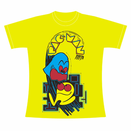 【SOLD OUT】パックマン Arcade Comic`s T-Shirt (Yellow)