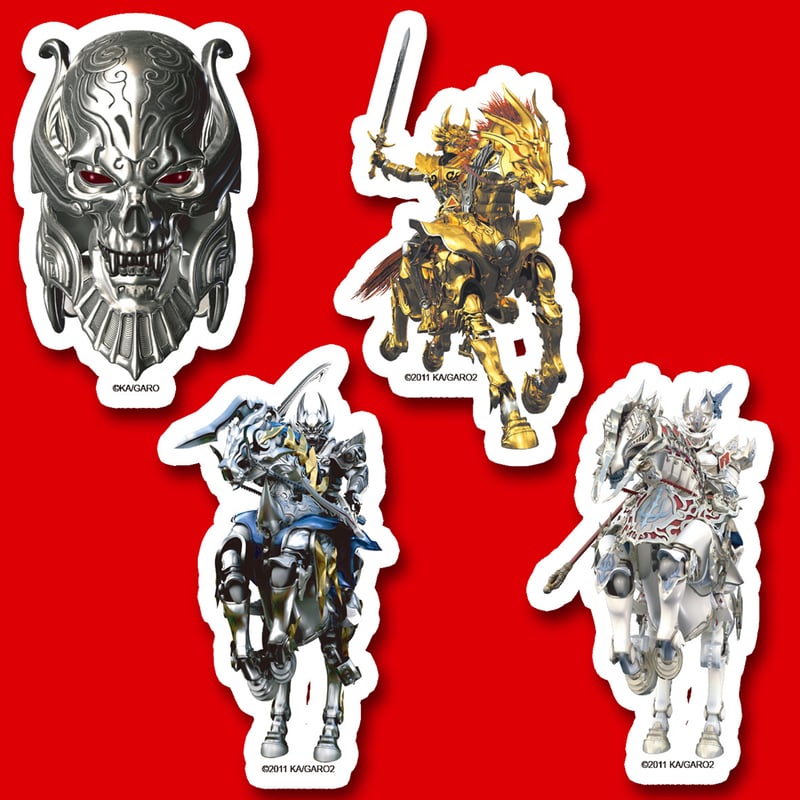 牙狼<GARO> モバイルフィットステッカー (全4種類) | games-glorious