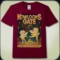 【クーロンズ・ゲート-九龍風水傳-】九龍夜總會・妖精さんTシャツ -バーガンディ- (限定)