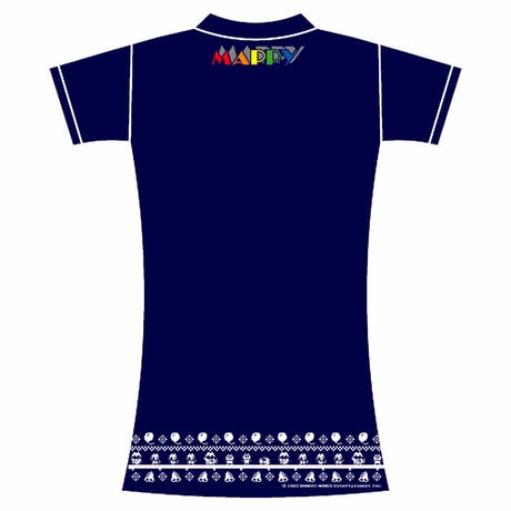 【SOLD OUT】マッピー ポロワンピース (Navy)  〜MAPPY  Polo DressShirt〜Mサイズ