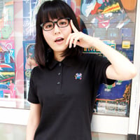 【SOLD OUT】マッピー ポロワンピース (Black)  〜MAPPY  Polo DressShirt〜