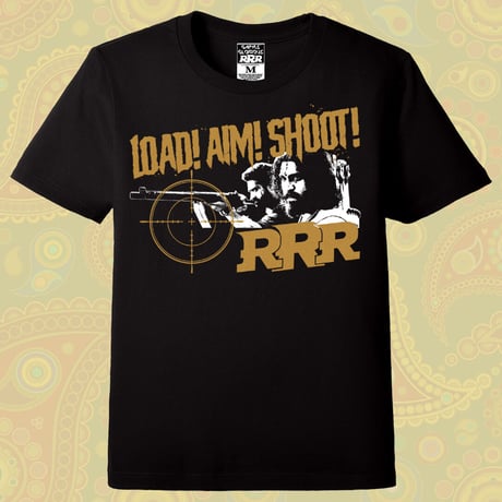 【SOLD OUT】RRR「 LOAD! AIM! SHOOT! 」Tシャツ