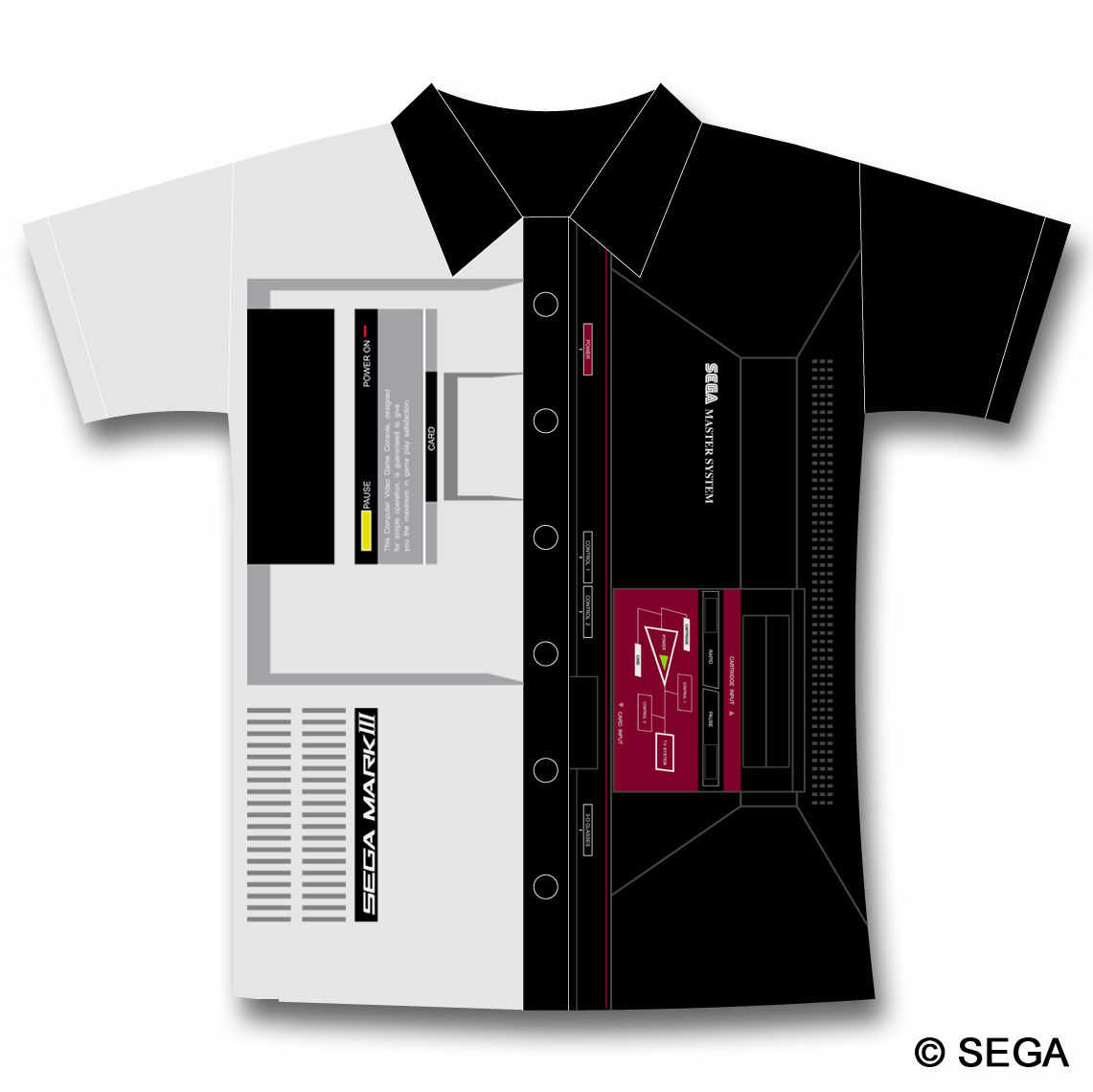 SEGA Mark III & Master System ワークシャツ | games-gl...
