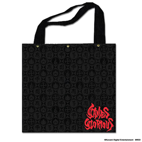 【SOLD OUT】天外魔境 紋章 デニム トートバッグ -BLACK-