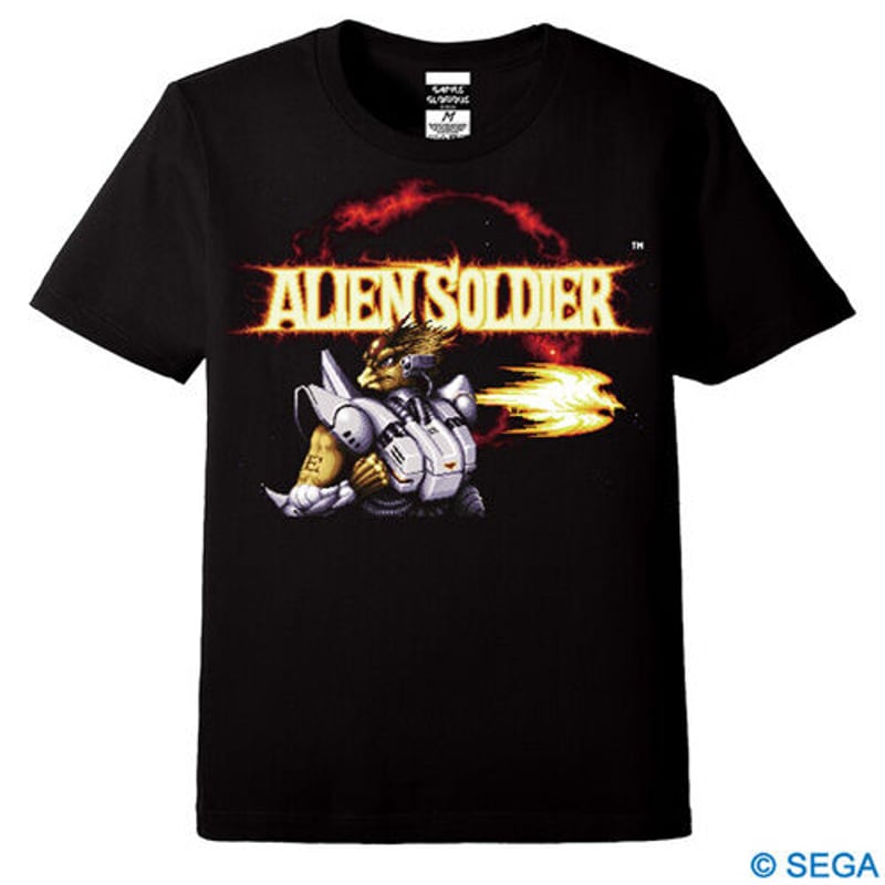 エイリアンソルジャー (ALIEN SOLDIER) Tシャツ | games-glorious