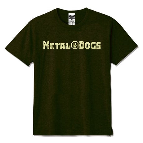 【SOLD OUT】メタルドッグス PIXEL Tシャツ  -アーミーグリーン-
