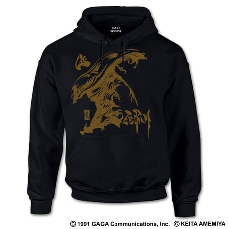 【SOLD OUT】ZEIRAM x KEITA AMEMIYA スタイルパーカー -ブラック-