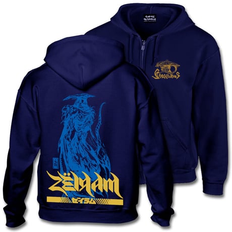 【SOLD OUT】ZEIRAM x KEITA AMEMIYA ジップアップパーカー