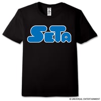 SETA ロゴTシャツ -ブラック-