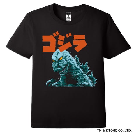 FC版 ゴジラ タイトル画面 Tシャツ
