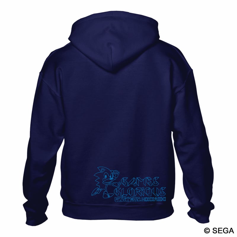 SONIC THE HEDGEHOG x HOKKAIDO スタイルパーカー -NAVY- |