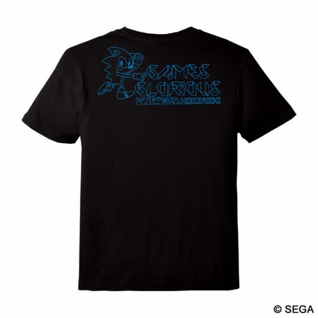 【SOLD OUT】SONIC THE HEDGEHOG x HOKKAIDO Tシャツ -BLACK-