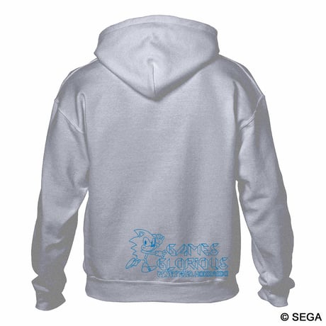 【SOLD OUT】SONIC THE HEDGEHOG x HOKKAIDO スタイルパーカー -GRAY-