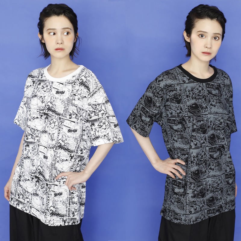 セガ・ハード・ガールズ x ドリームキャスト Comic`s Tシャツ