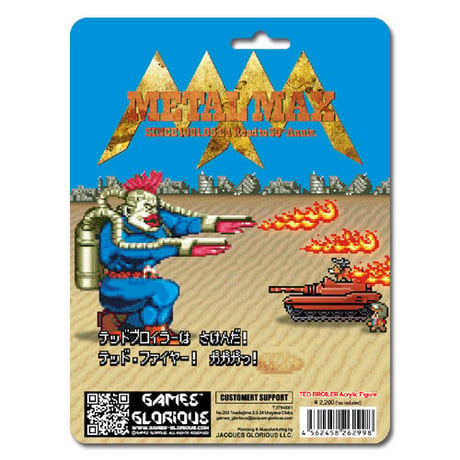 【SOLD OUT】テッドブロイラー アメコミ風 アクリルスタンド