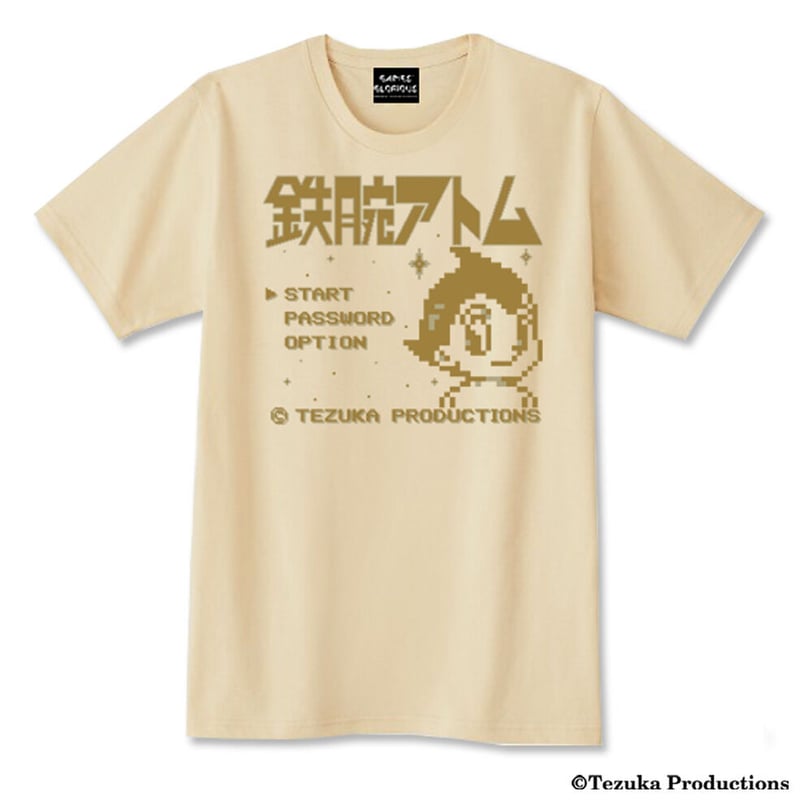 SOLD OUT】鉄腕アトム GBモノグラム Tシャツ | games-glorious