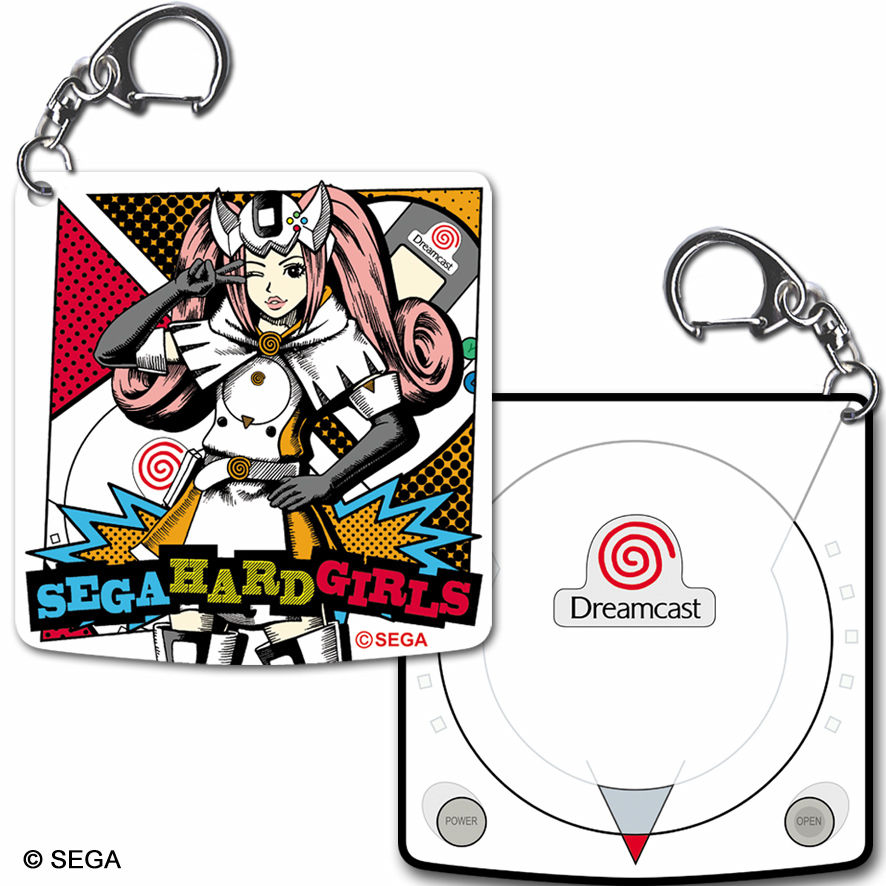 SEGA オフィシャルクリアポルダー&カードホルダーセット セガ・ハード・ガールズ x ドリームキャスト アクリル