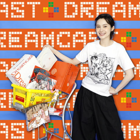 ドリームキャスト Real x Virtual Tシャツ -ホワイト-
