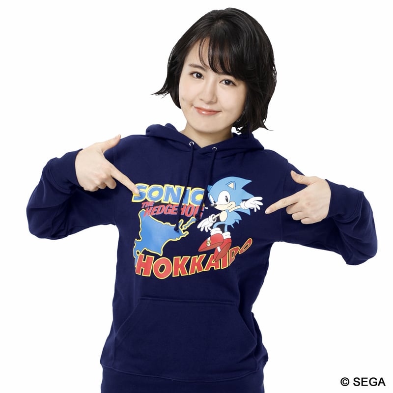 SONIC THE HEDGEHOG x HOKKAIDO スタイルパーカー -NAVY- |