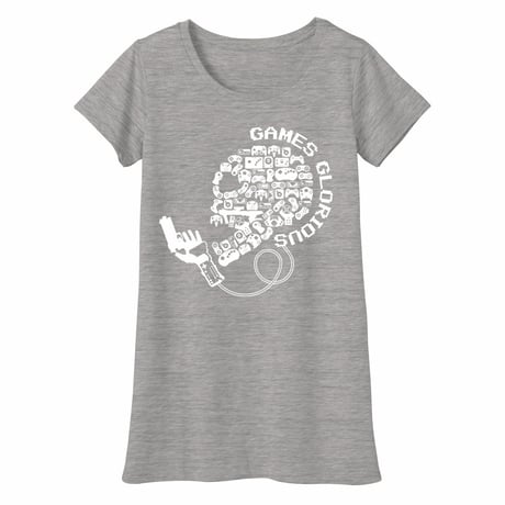 MIND CONTROL  Tunique T-Shirt  (Gray)