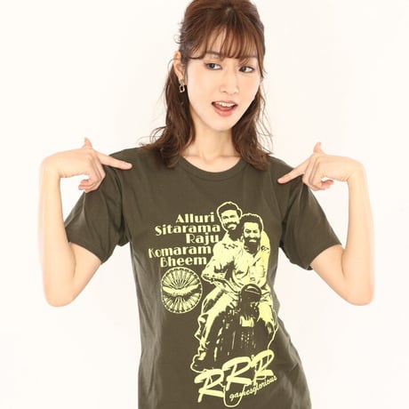 RRR「DOSTI」Tシャツ -ディープグリーン-