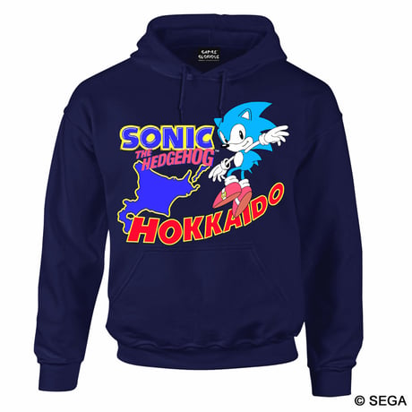 SONIC THE HEDGEHOG x HOKKAIDO スタイルパーカー -NAVY-