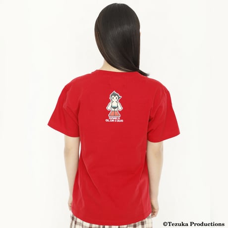 【SOLD OUT】鉄腕アトム 8-bit Title  Tシャツ -RED-