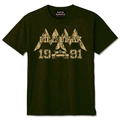 【SOLD OUT】メタルマックス 30周年記念 Tシャツ  -アーミーグリーン-