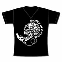 MIND CONTROL  Short-Sleeve T-Shirt  (Black)