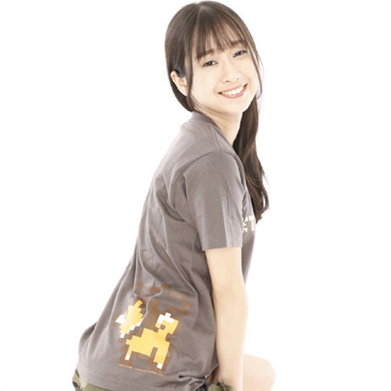 SOLD OUT】メタルドッグス PIXEL Tシャツ -チャコール- | games-g