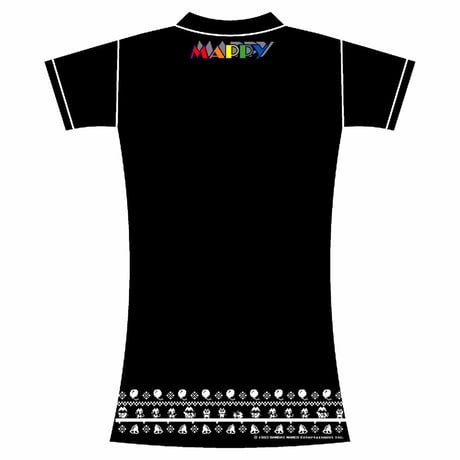 【SOLD OUT】マッピー ポロワンピース (Black)  〜MAPPY  Polo DressShirt〜