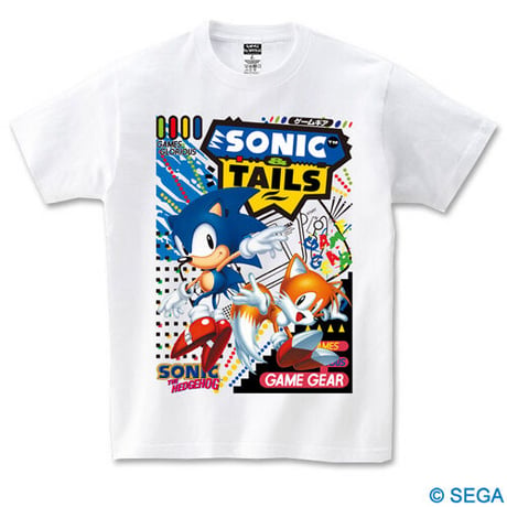 GameGear x SONIC & TAILS  Tシャツ -White-