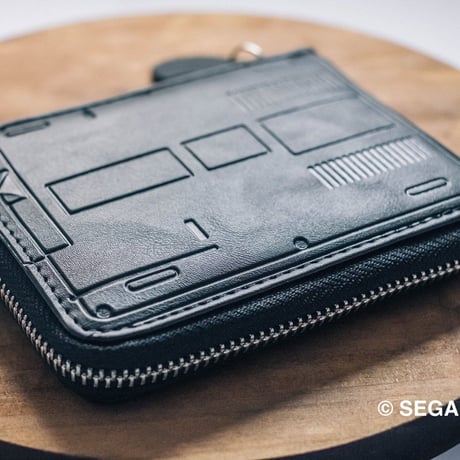【SOLD OUT】MEGA DRIVE 型押しレザーウォレット