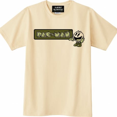 【SOLD OUT】GB版パックマン【GB PACMAN Sepia-monochrome Tee】