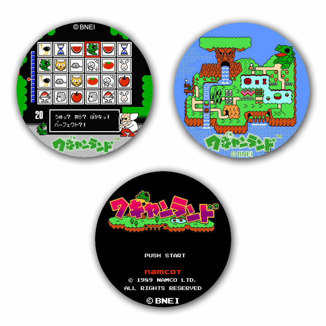 SOLD OUT】ワギャンランド ・アクセサリー缶バッジコレクション