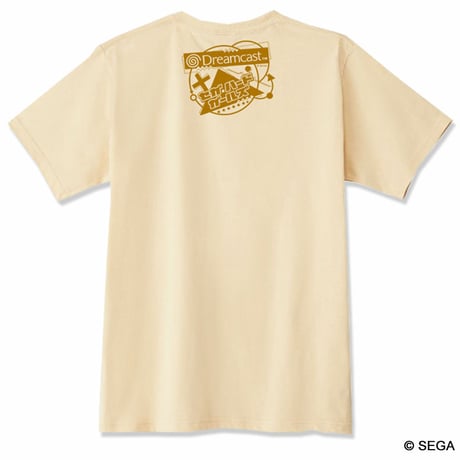 セガ・ハード・ガールズ x ドリームキャスト Tシャツ -ナチュラル-