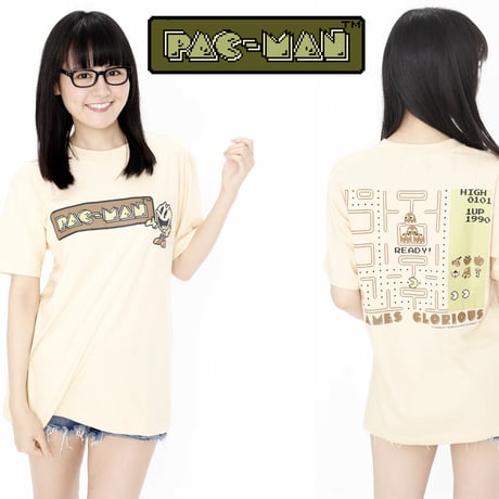 【SOLD OUT】GB版パックマン【GB PACMAN Sepia-monochrome Tee】