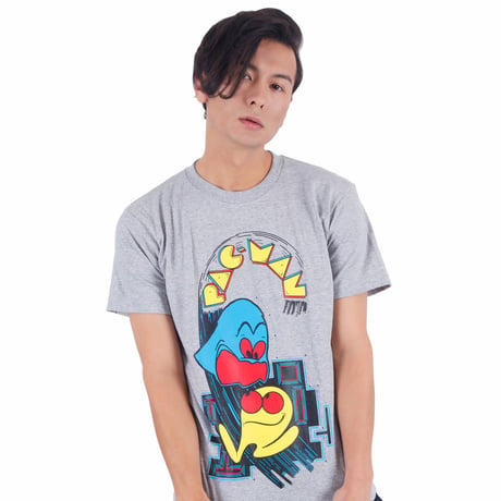 【SOLD OUT】パックマン Arcade Comic`s T-Shirt (Gray)