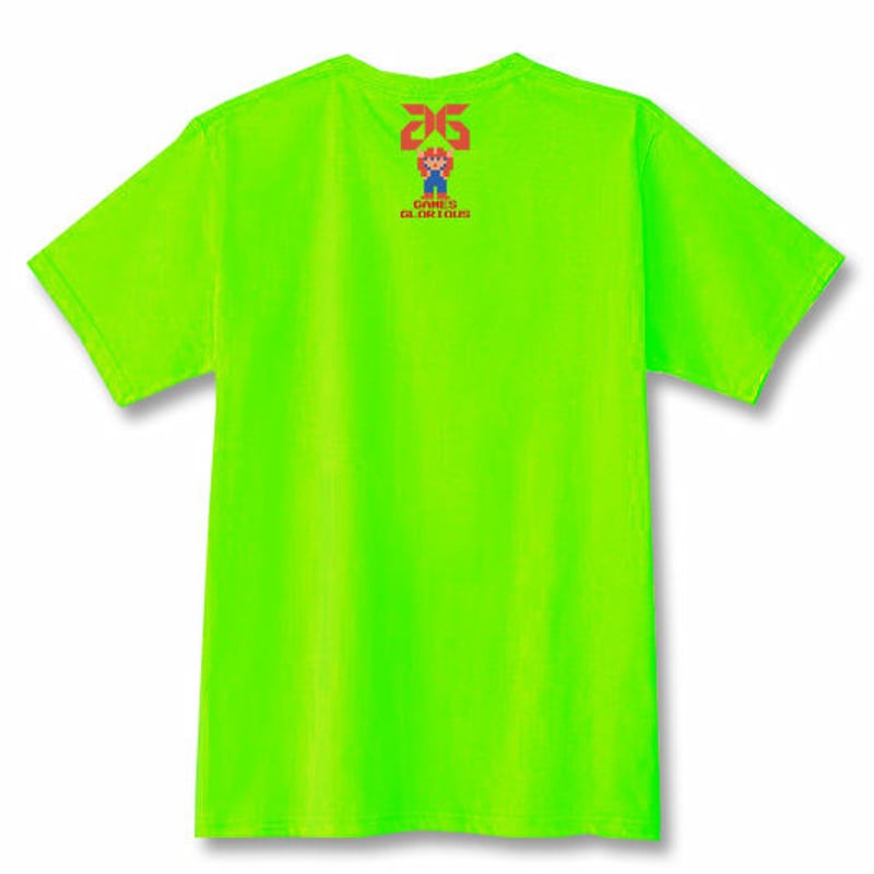 スペランカー GHOST Tシャツ（ライムグリーン） | games-glorious