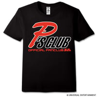 SETA「P`s Club」ロゴTシャツ -ブラック-