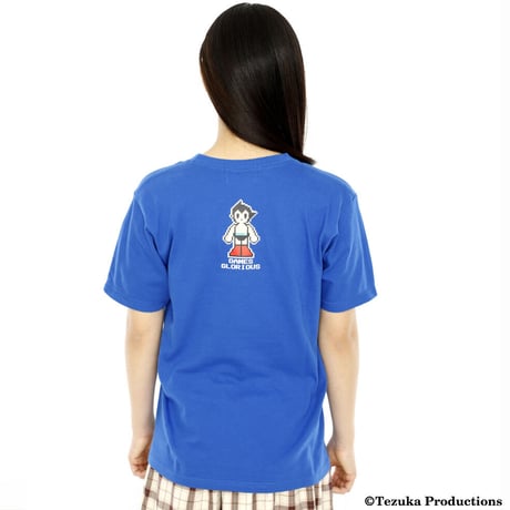 【SOLD OUT】鉄腕アトム 8-bit Title  Tシャツ  -BLUE-